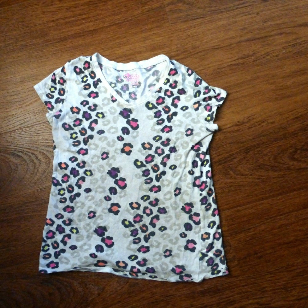 Colorful Cheetah Print T-shirt